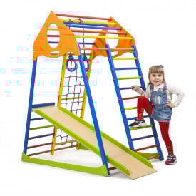 Дитячий спортивний комплекс KindWood Color