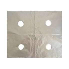 Фольга алюмінієва для захисту газової плити JieBang 50х60 см Сріблястий (JieBangF)