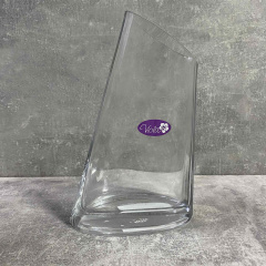 Ваза скляна настільна Viola 12*20 см 31-108-045 Кушугум