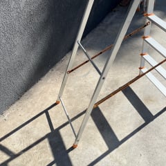 Драбина алюмінієва одностороння для дачі на 7 сходинок Техпром Черкаси