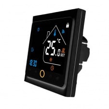 Термостат з WiFi керуванням Tervix Pro Line для електричної та водяної теплої підлоги, датчик 3000 мм (114140)