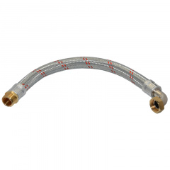 Шланг кутовий антивібраційний Parigi 3/4х3/4 ВЗ L=600 мм (645963975600) Хмельницький