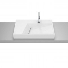 Раковина накладна Roca Horizon Geo 600х420 біла (A32727600B) Киев