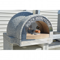 Помпейская печь база Гранит серый Стрий