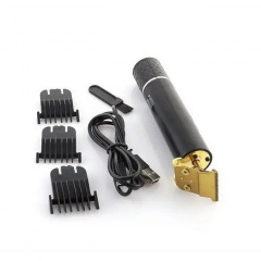 Беспроводной триммер для стрижки волос Geemy GM-6605 Black Обухов