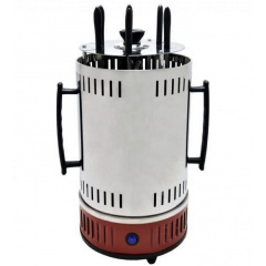 Електрошашличниця вертикальна Domotec BBQ MS-7783, нержавіюча сталь, червона Київ