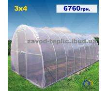 Теплиця з плівкою 3х4