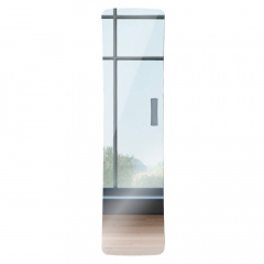 Рушникосушка електрична Zehnder Folio Glass FGM-180-042/K 1796x441 Mirror Тернопіль