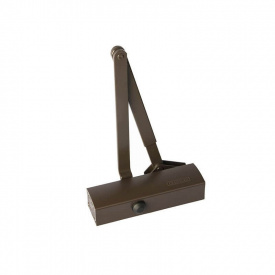 Доводчик Geze TS 2000VBC ЕN 3/4/5 ліктьова тяга з фіксацією Brown