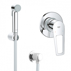Гігієнічний душовий набір Grohe QuickFix BauLoop New, хром (UA202416QF)