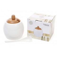 Сахарница с ложкой Naturel BonaDi 375-328 Винница