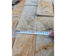 Плитка для облицювання стін, парканів із піщаника 