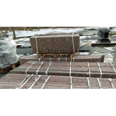Гранітний бордюр пиляний садовий (Капунський)