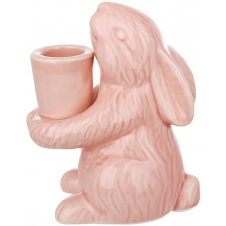 Інтер'єрний свічник Bona Pink Rabbit 11 см (DP261650)