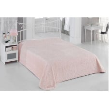 Плед-покривало Aksu Євро 220х240 см Рожевий (DP70735)