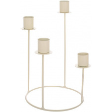 Декоративный подсвечник Bona 16х16х27 см White (DP262393)