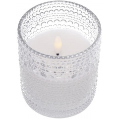 LED-свічка BonaDi 9x10 см Smoky Gray (DP231242) Умань