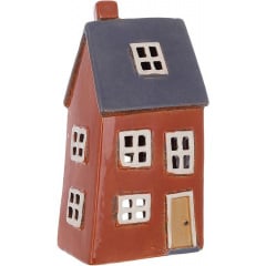 Интерьерный подсвечник BonaDi Old Town House N10 12х8.5х23 см Красный (DP231212) Умань