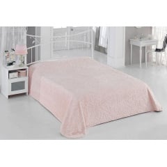 Плед-покривало Aksu Євро 220х240 см Рожевий (DP70735) Умань