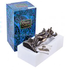 Подсвечник-фигурка Veronese Fantasy Girl 27x12 см Коричневый (AL229081) Чугуев