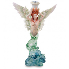 Интерьерный подсвечник Veronese Ангел воды 28.5 см Разноцветный (AL229315) Чугуев