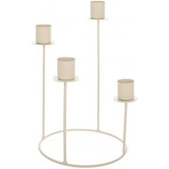 Декоративный подсвечник Bona 16х16х27 см White (DP262393) Умань