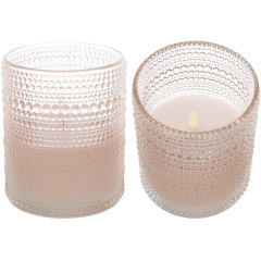 LED-свічка BonaDi 10x13 см Pink (DP231244) Київ