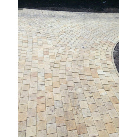 Брусчатка пиляна з піщаника 10*10*5