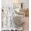 Плед-покривало Art of Sultana М1669 Євро 200х240 см Бежево-білий (DP70740) Миколаїв