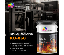 Термостойкая эмаль по металлу КО-868