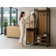 Прихожая в коридор Tobi Sho Бракстон ПЛ/6 в стиле Лофт с зеркалом, 1320x350x1900 мм Файервуд Винница