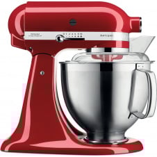 Миксер планетарный настольный KitchenAid Artisan 5KSM185PSEER чаша 4.8л, с двумя чашами, красный