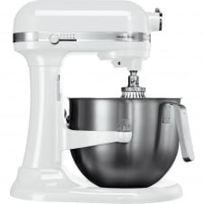 Профессиональный планетарный миксер KitchenAid Heavy Duty 5KSM7591XEWH, 6.9 л, белый