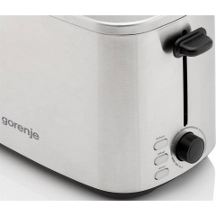 Тостер Gorenje T800DS 16.8х28.4х19.1 см Сріблястий (7040733) Володарськ-Волинський