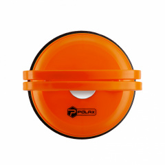 Держатель-присоска для стекла и плитки Polax одинарная 115 мм Оранжево-черный (37-186) Косов