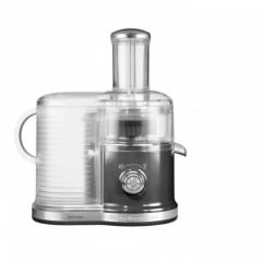 Центрифужная соковыжималка настольная KitchenAid 5KVJ0333EMS , 2 скорости, серебряный медальон Київ