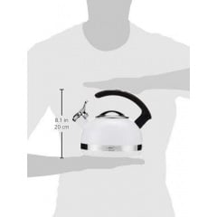 Чайник KitchenAid KTEN20CWH 2.0-Quart Kettle with C Handle and Trim Band - White Кривой Рог