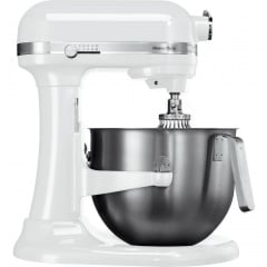 Профессиональный планетарный миксер KitchenAid Heavy Duty 5KSM7591XEWH, 6.9 л, белый Київ