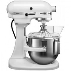 Профессиональный планетарный миксер KitchenAid Heavy Duty 5KPM5EWH, 4.8 л, белый Київ
