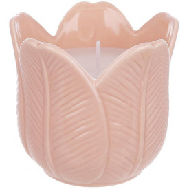Интерьерный подсвечник Bona Delicate Pink Tulip diameter 9 см (DP261646)