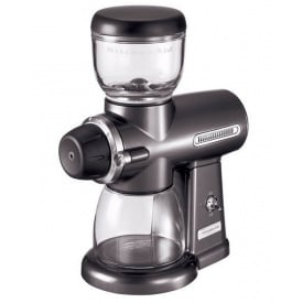 Кофемолка KitchenAid 5KCG100EPM, жернового типа, серый металлик