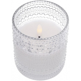 LED-свічка BonaDi 9x10 см Smoky Gray (DP231242)