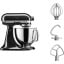 Миксер планетарный KitchenAid 5KSM125EOB 300 Вт 4,8 л черный Кривий Ріг