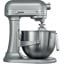Профессиональный планетарный миксер KitchenAid Heavy Duty 5KSM7591XESL, 6.9 л, серебряный Косів