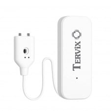Бездротовий датчик затоплення Tervix Pro Line ZigBee Flood Sensor з виносним датчиком 900 мм (411041)