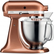 Міксер планетарний настільний KitchenAid Artisan 5KSM185PSECP чаша 4.8 л, з двома чашами, мідний