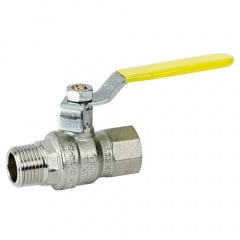 Кран кульовий газовий Bonomi Missouri Gas 1 1/4 ВЗ сталева ручка Київ