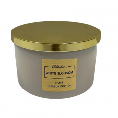 Ароматическая свеча Pepco Home Premium Edition 1 кг 13.5x8 см Бежевый (79667) Умань