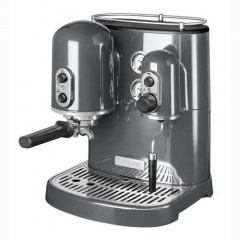 Кавомашина KitchenAid Artisan Espresso 5KES2102EMS, срібний медальйон Київ