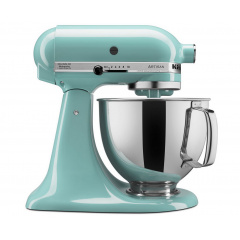 Міксер планетарний KitchenAid 5KSM150FBAQ ARTISAN, 4.83 л, Aqua Sky з овочерізкою Винница